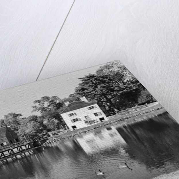 Mill and Philipse House at Philipsburg Manor by Anonymous