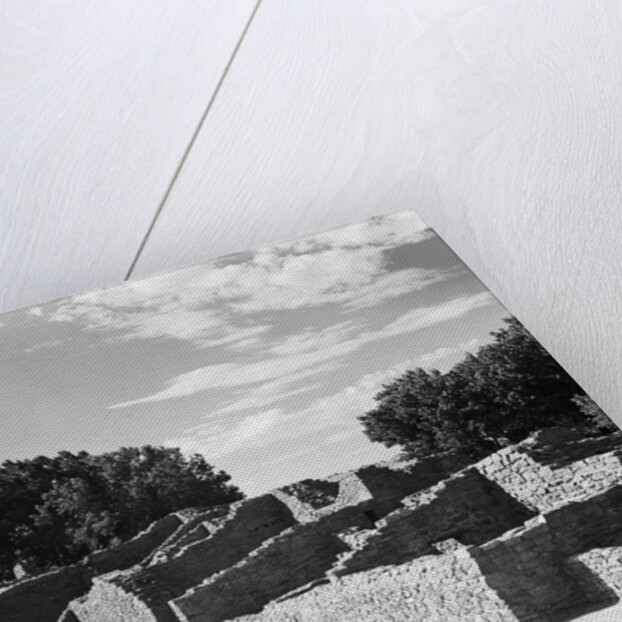 Pueblo Ruins at Aztec Ruins National Monument by Anonymous