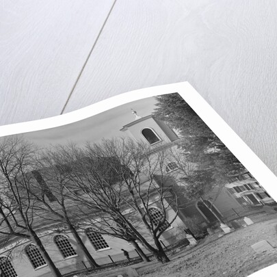Christ Church and Old Burying Ground by Anonymous