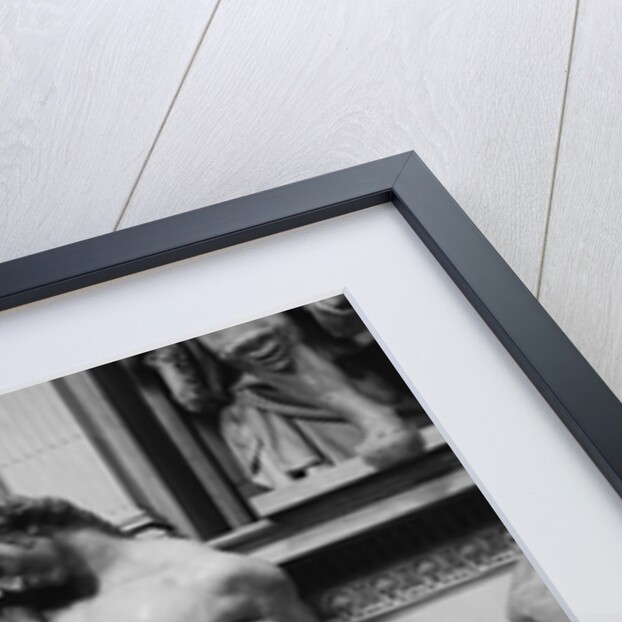 Detail of Night from the Tomb of Giuliano de' Medici by Michelangelo Buonarroti