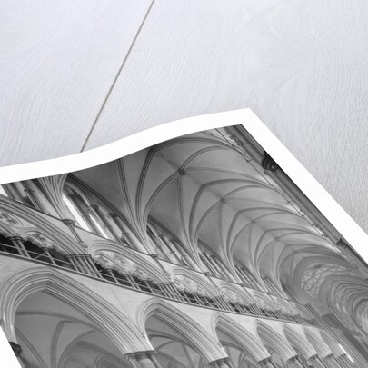 Interior of Salisbury Cathedral by Anonymous