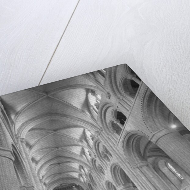 Interior of Durham Cathedral by Anonymous