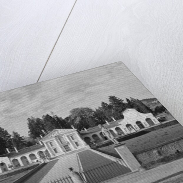 Entrance to the Villa Barbaro and its Fountain by Anonymous