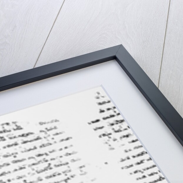 View of Parchment of the Dead Sea Scrolls From Book of Isaiah by Anonymous