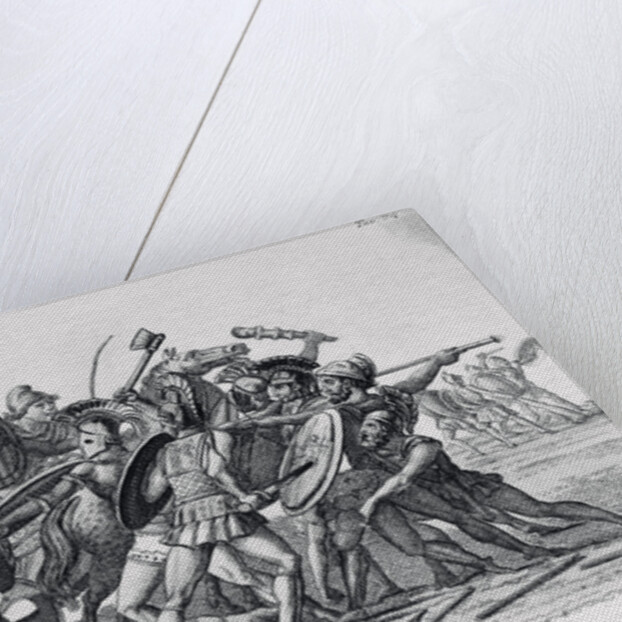 Illustration of Homeric Battle by Anonymous