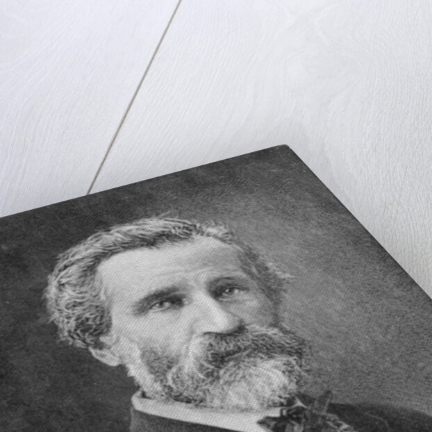 Portrait of Opera Composer Giuseppe Verdi by Anonymous