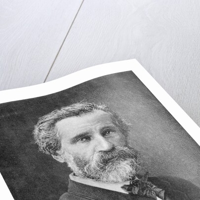 Portrait of Opera Composer Giuseppe Verdi by Anonymous