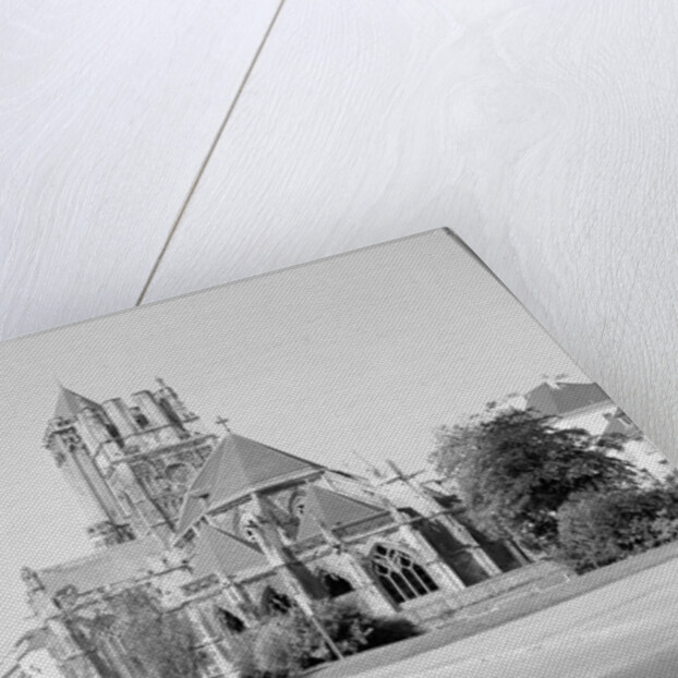 View of Damaged Church by Anonymous
