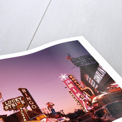 Fremont Street in Las Vegas by Corbis