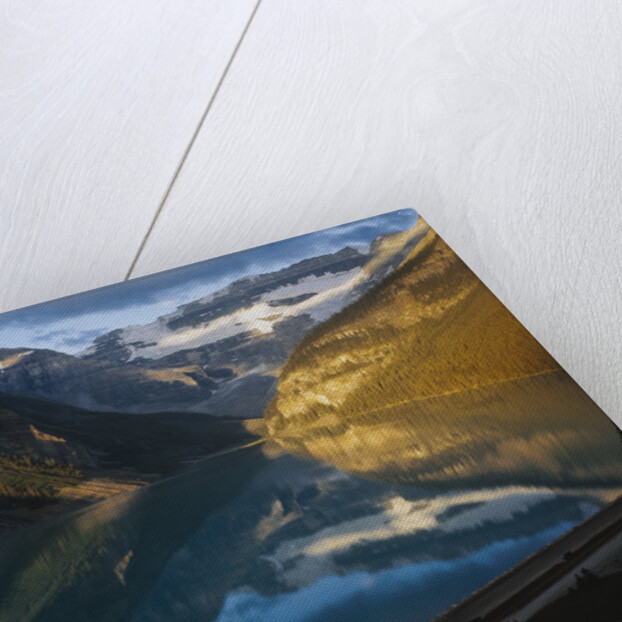 Mountains Surrounding Lake Louise by Anonymous