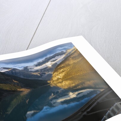 Mountains Surrounding Lake Louise by Anonymous