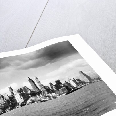 Manhattan Across the River by Anonymous