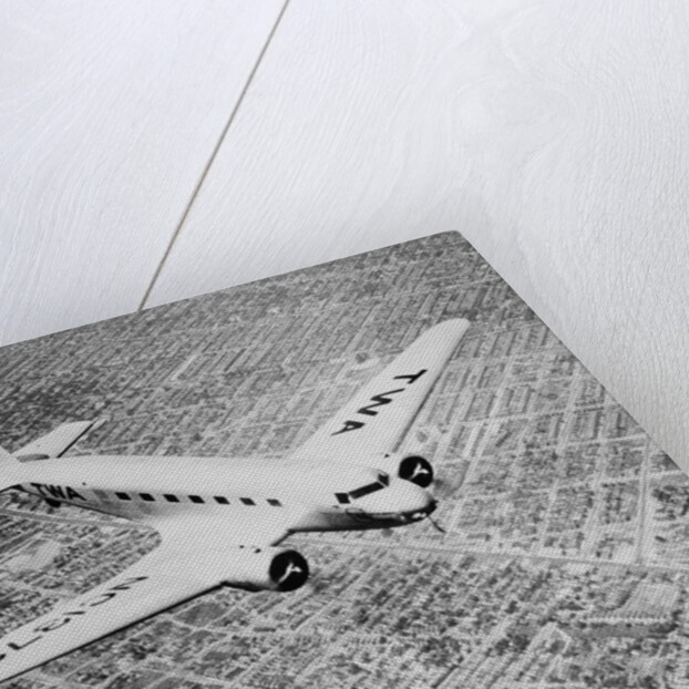 Passenger Plane in Flight by Anonymous