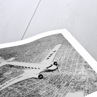 Passenger Plane in Flight by Anonymous