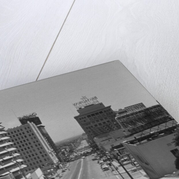 Capitol Records Building on Hollywood Street by Anonymous