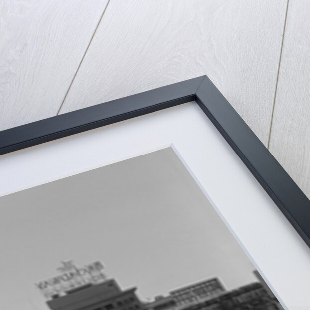 Capitol Records Building on Hollywood Street by Anonymous