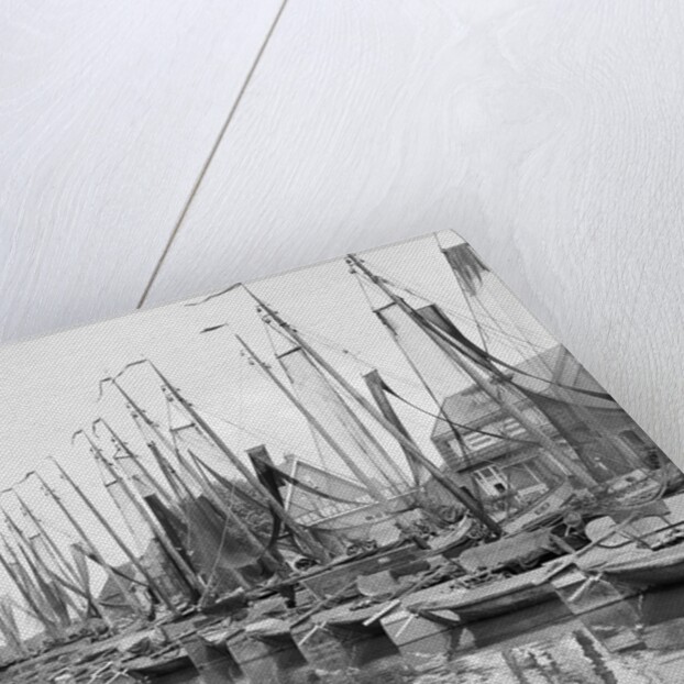 Fishing Boats at Inner Harbor by Anonymous