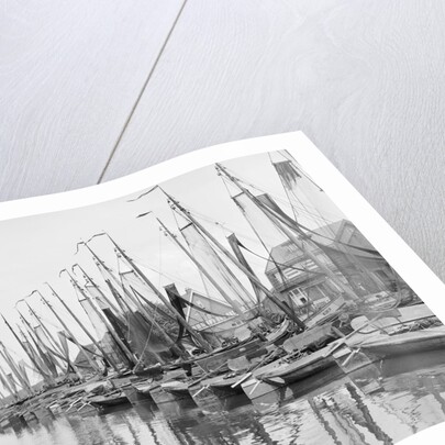 Fishing Boats at Inner Harbor by Anonymous
