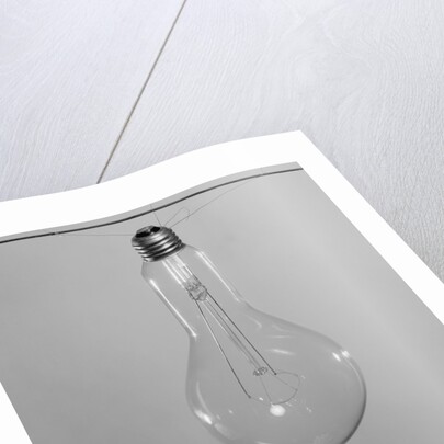 Incandescent Electric Light Bulb with Tungsten Filling by Anonymous