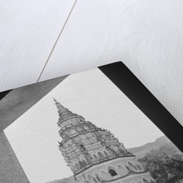 Column View out to Monastery of Penang by Anonymous