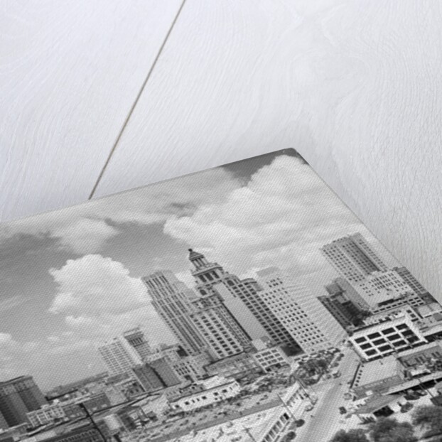 Skyline of Business Section of Houston, Texas by Anonymous