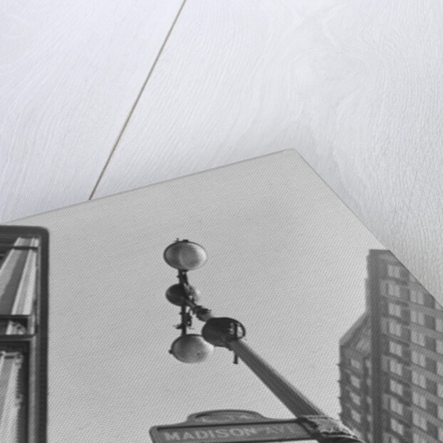 View of Madison Avenue in New York City by Anonymous