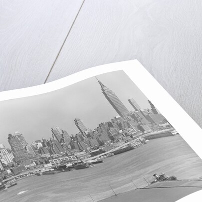 Manhattan Site from New Jersey by Anonymous