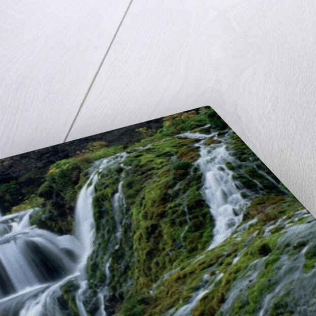 Waterfalls at Gjainfossar by Anonymous