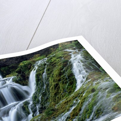 Waterfalls at Gjainfossar by Anonymous