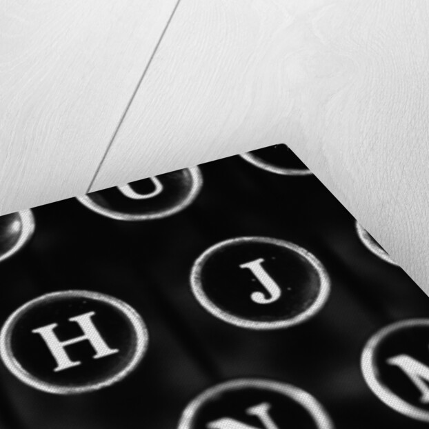 Old Typewriter Keys by Anonymous