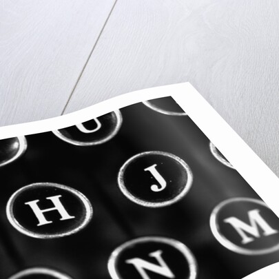 Old Typewriter Keys by Anonymous