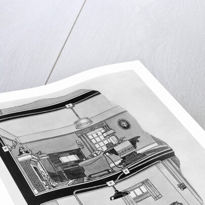 Illustration for Home of a Hundred Comforts Booklet by Anonymous