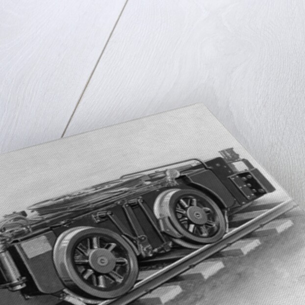 Mine Locomotive Truck by Anonymous