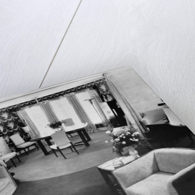 Dining Room of "New American" Home by Anonymous