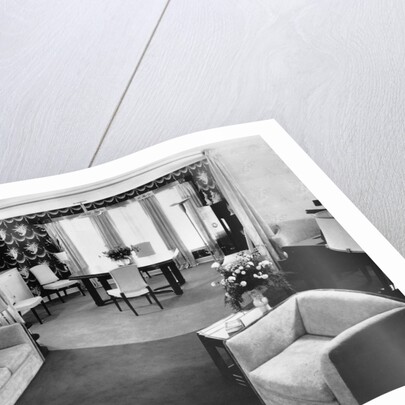 Dining Room of "New American" Home by Anonymous
