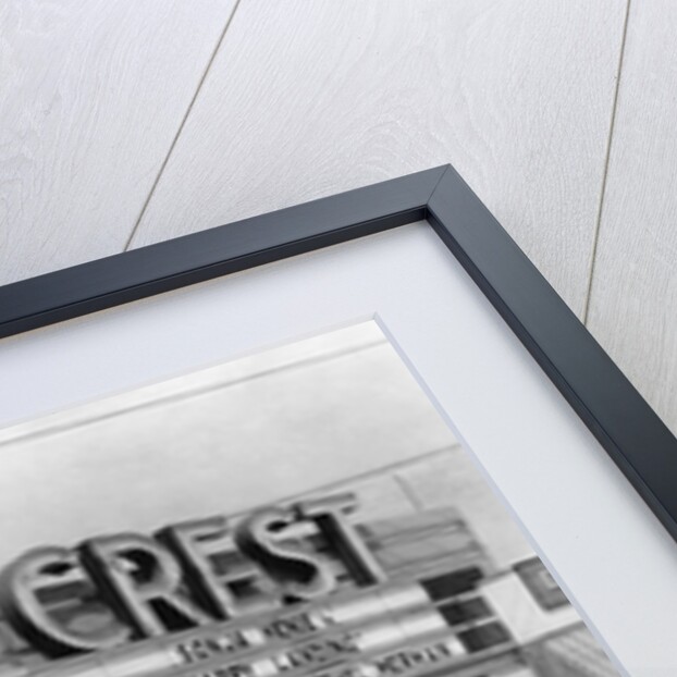 Entrance of Crest Theater by Anonymous