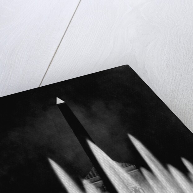 Black Marble Obelisk and Water Fountain by Anonymous