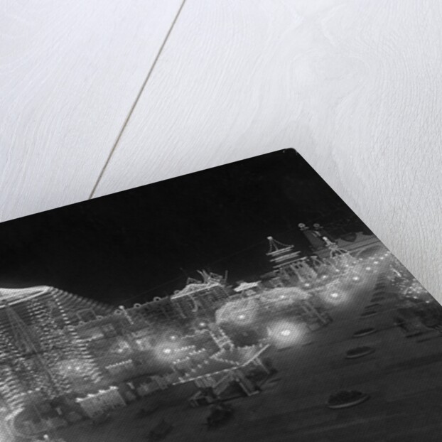 Luna Park with Night Lights by Anonymous