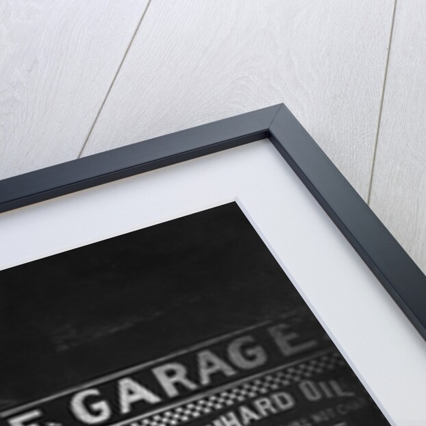 Garage Illuminated with Flood Light by Anonymous