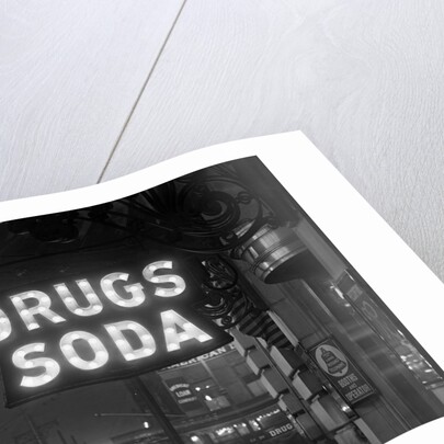 Drug Store Sign by Anonymous