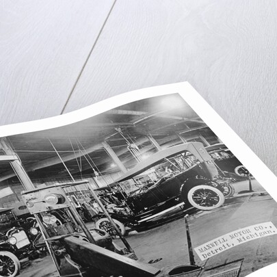 Automobile Assembly Area by Anonymous