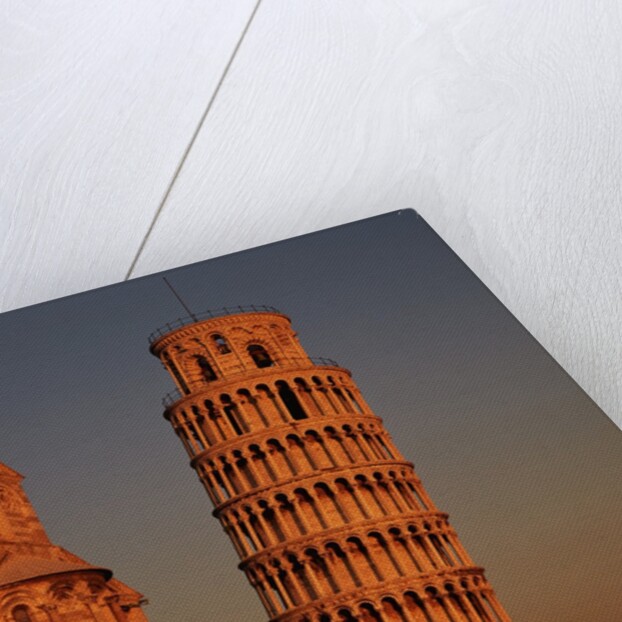 Exterior of the Leaning Tower of Pisa by Anonymous