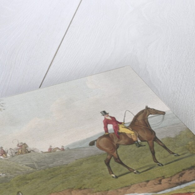 Huntsmen Remount as a Fox Breaks Cover by Anonymous