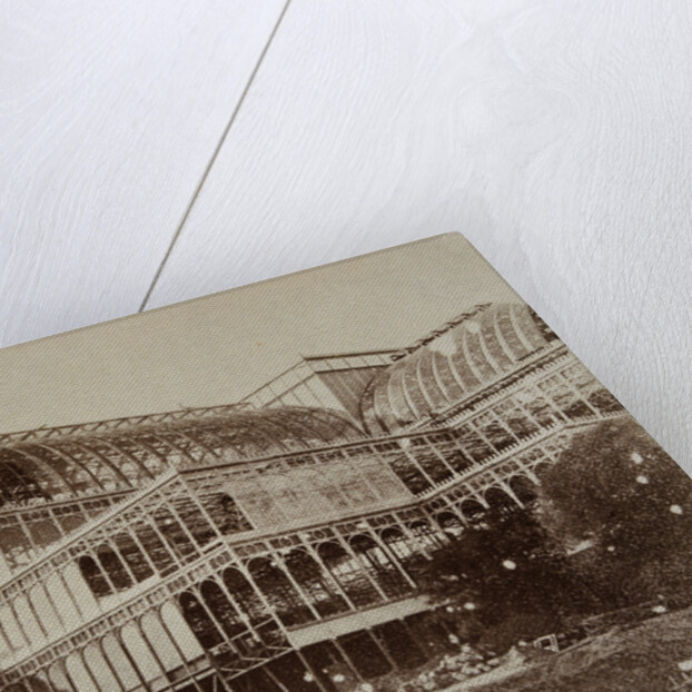 South End of Crystal Palace During Construction by Anonymous