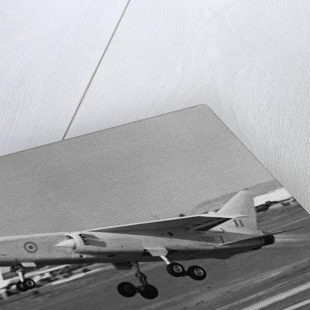 First Flight of BAC TSR.2 by Anonymous
