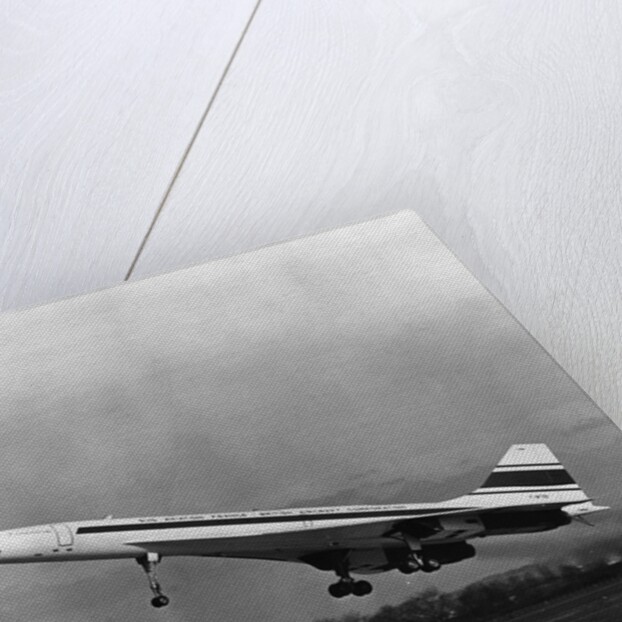 Taking Off For The First Time At 3.30 p.m. Is Concorde 001. by Anonymous