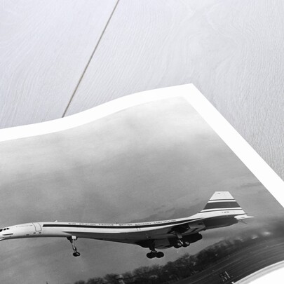 Taking Off For The First Time At 3.30 p.m. Is Concorde 001. by Anonymous