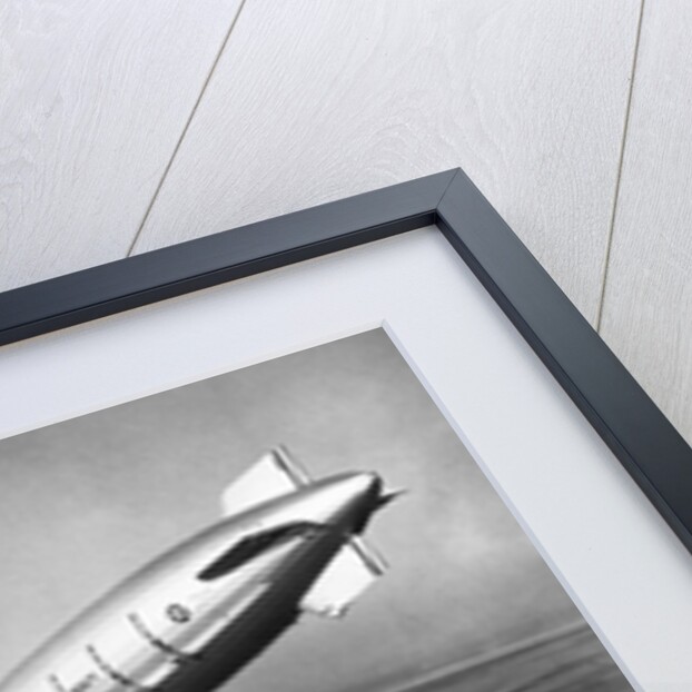 The Macon Approaches an Airfield by Anonymous