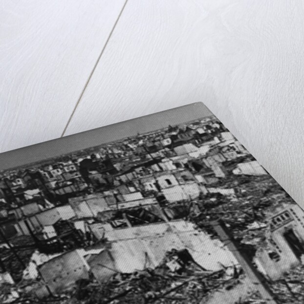 War-Damaged Shanghai by Anonymous
