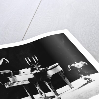 A Musical Praying Mantis by Anonymous